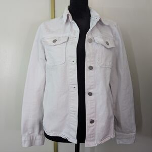 White Denim Jacket